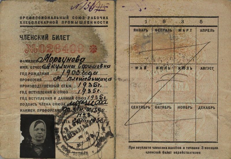 Файл:Моргунова АЕ (1901)-паспорт-1.JPG