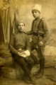 Григорий(сидит), Василий (стоит), 1918г-1919г..jpg
