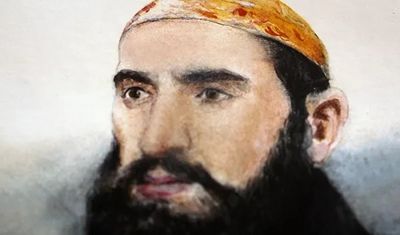 Шейхзаде Молла Мустафа (портрет в Баиловской тюрьме).jpg