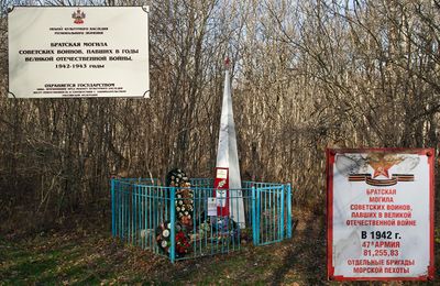 2015 Братская могила, Памятник медсанбату или 47-й армии..jpg
