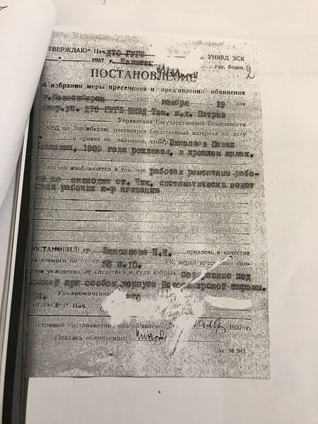 Файл:Постановление на арест НПИ.jpg