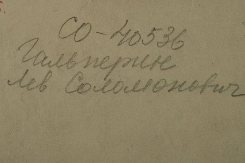 Файл:Гальперин Лев Соломонович (1886) - обратная сторона.jpg